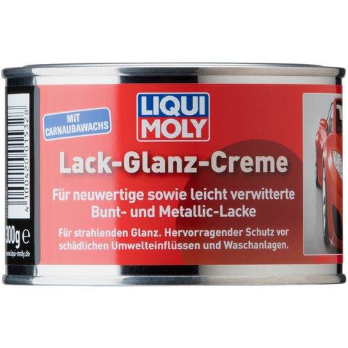 Liquimoly Lack-Glanz-Creme 0.3l_полироль Для Глянцевых Поверхностей ! Liqui moly арт. 1532