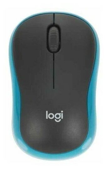 Комплект клавиатура + мышь Logitech Wireless Combo MK275, черный/голубой - фотография № 6