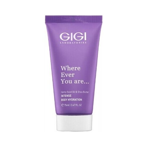 GiGi Intense Body Hydration Cream Крем для тела на основе масла конопли, 75мл.