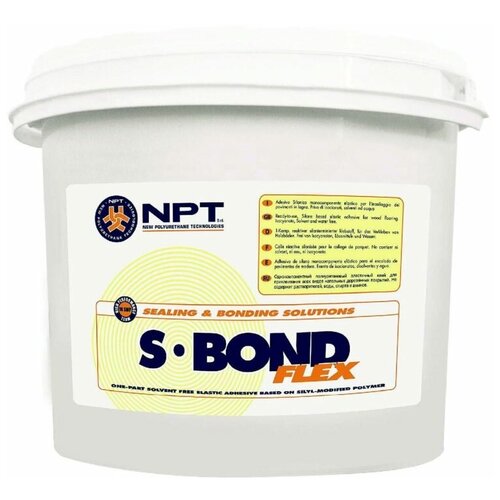 NPT S-Bond Flex высокоэластичный клей (14 кг.)