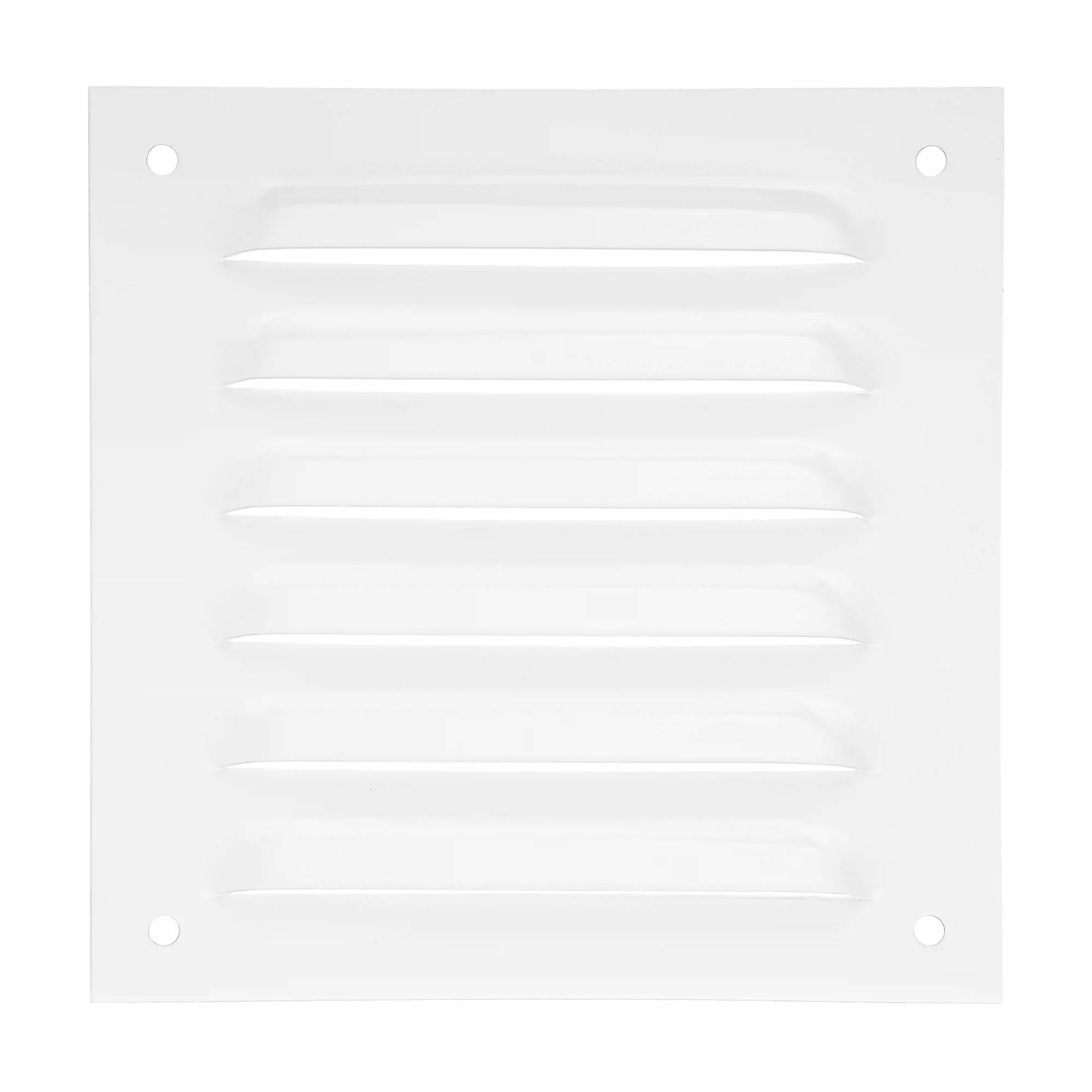 Решетка вентиляционная Ore GM1313W 130x130 мм металл цвет белый - фотография № 2