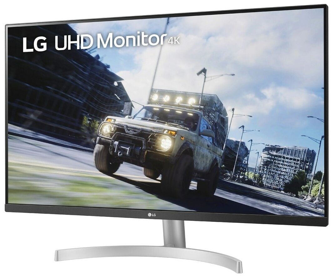 Монитор 315 LG 32UN500-W White LED Wide 3840x2160 4ms 178178 350 cdm 30001 DP 2хHDMI MM