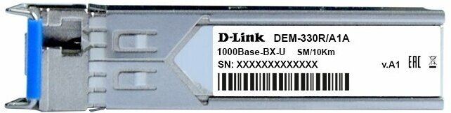 Трансивер D-Link WDM SFP 1x1000Base-BX-U Tx:1310nm Rx:1550nm - фото №7