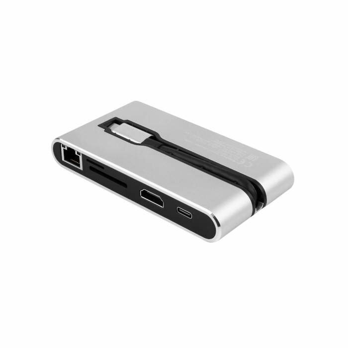 Хаб USB Rombica Type-C Hermes Black TC-00254 .