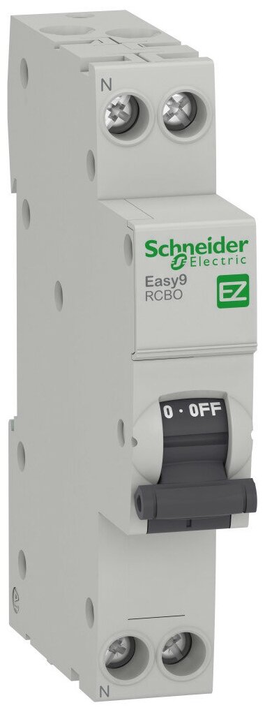     ( ) Easy9 1+ 6A 30MA 4,5 C , 18  EZ9D33606 Schneider Electric