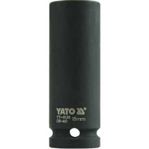 Yato YT-1038 (черный) головка торцевая короткая yato 12 гранная 1 2 12 мм арт yt 1274