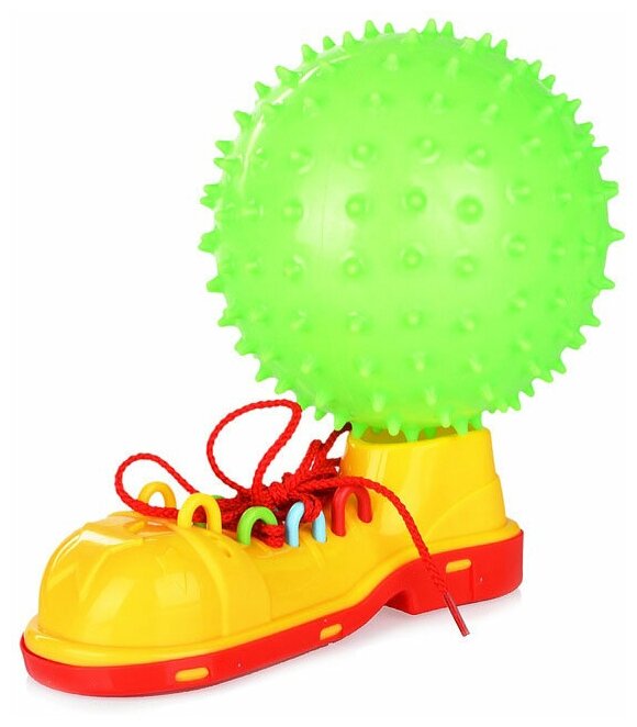 Развивающий набор KNOPA №1, мяч и ботинок (цвета в ассорт.) - фото №1