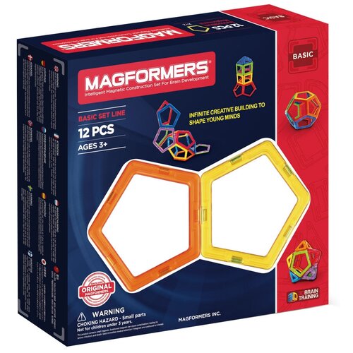 Купить Конструктор Magformers Basic 701009 (63071)-12, Конструкторы