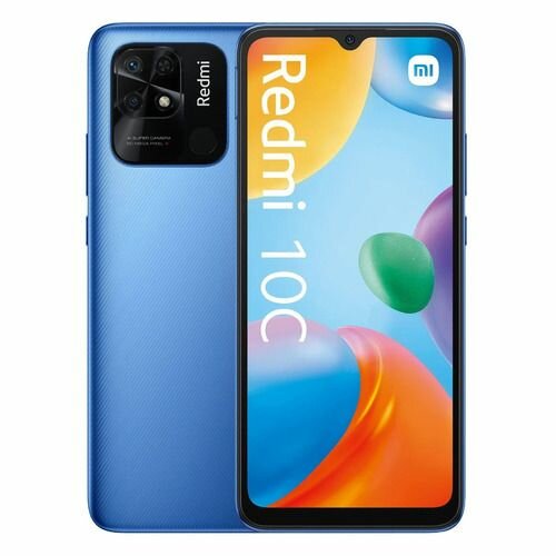 Смартфон Xiaomi Redmi 10C 4/128Gb, синий