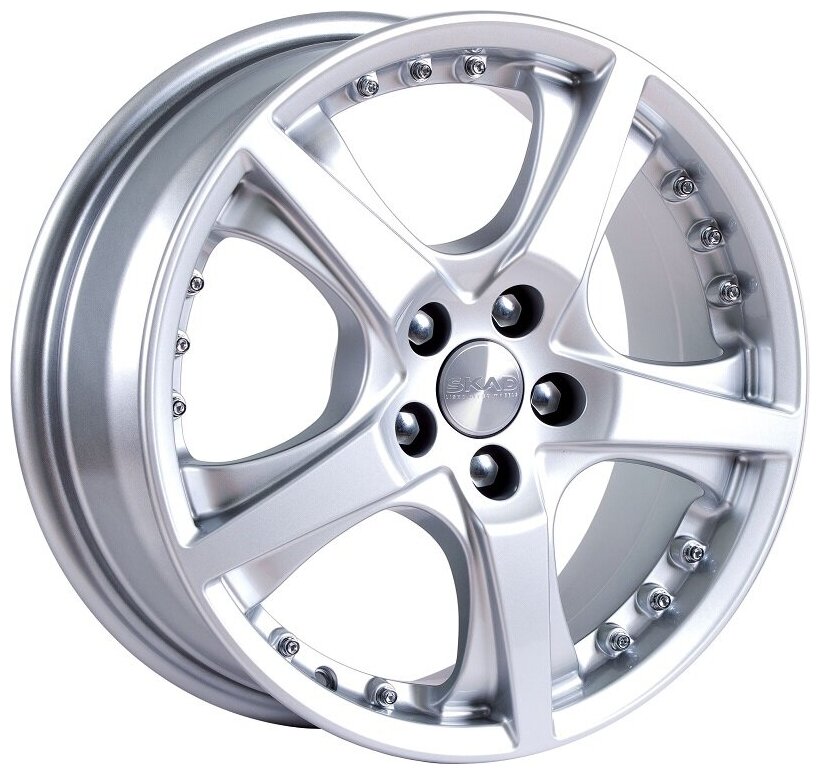 SKAD WHS195923 6,5x16/5x112 ET38 D57,1 Diamond Сильвер