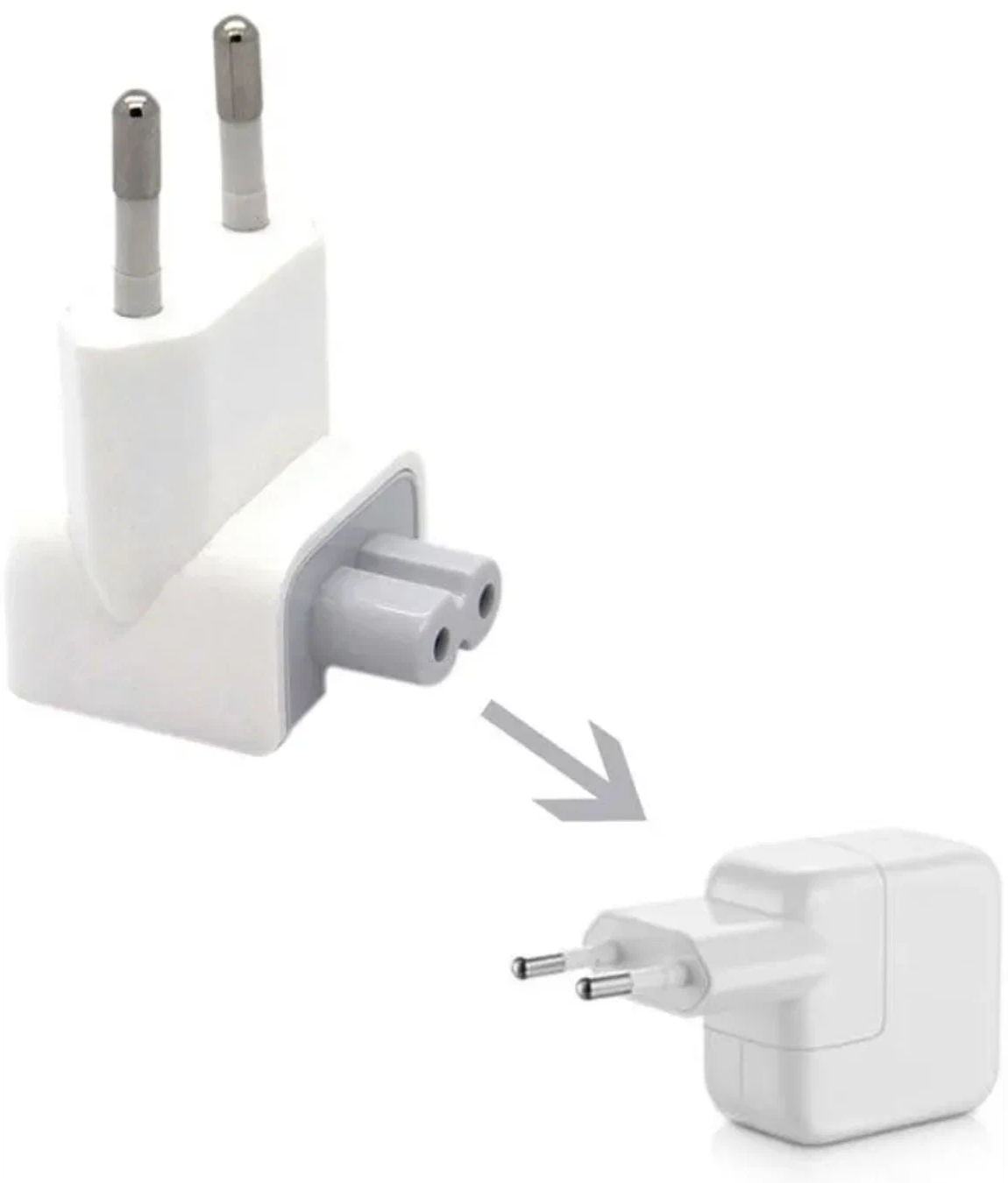 Переходник для блок питания Apple Euro Plug