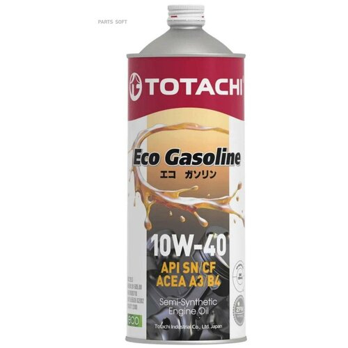 TOTACHI Eco Gasoline Semi-Synthetic SN/CF 10W-40 20л
