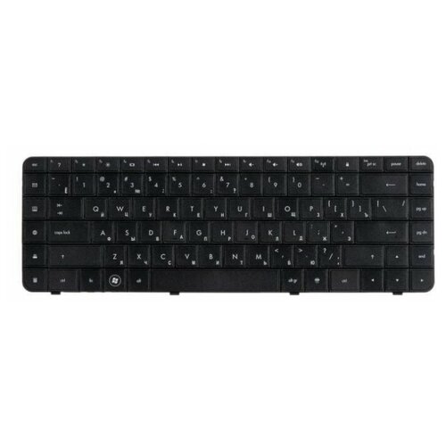 Клавиатура ZeepDeep ориг партномер 605922-251 для ноутбука HP G56 G62 Compaq Presario CQ56 CQ62 черная гор Enter 125800₽