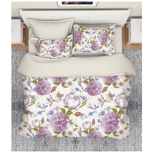 фото Постельное белье famille rs-407 (сатин) / евро