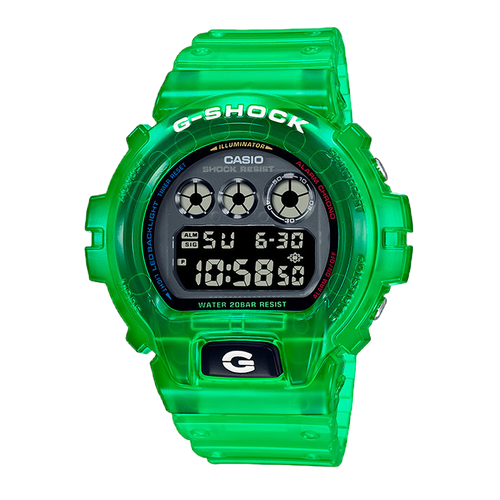 Наручные часы CASIO, зеленый наручные часы casio g shock dw 6900jt 3 зеленый серый