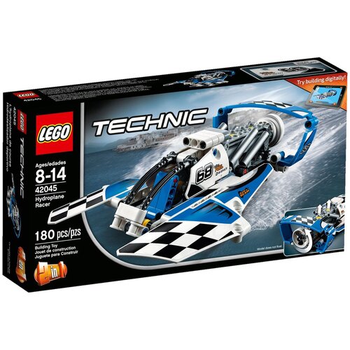 Конструктор LEGO Technic 42045 Гоночный гидроплан, 180 дет.