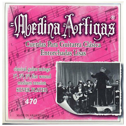 Комплект струн для классической гитары Medina Artigas Violeta 470