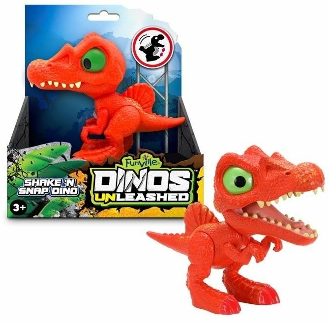 Игрушка Dinos Unleashed фигурка клацающего спинозавра мини 31127S