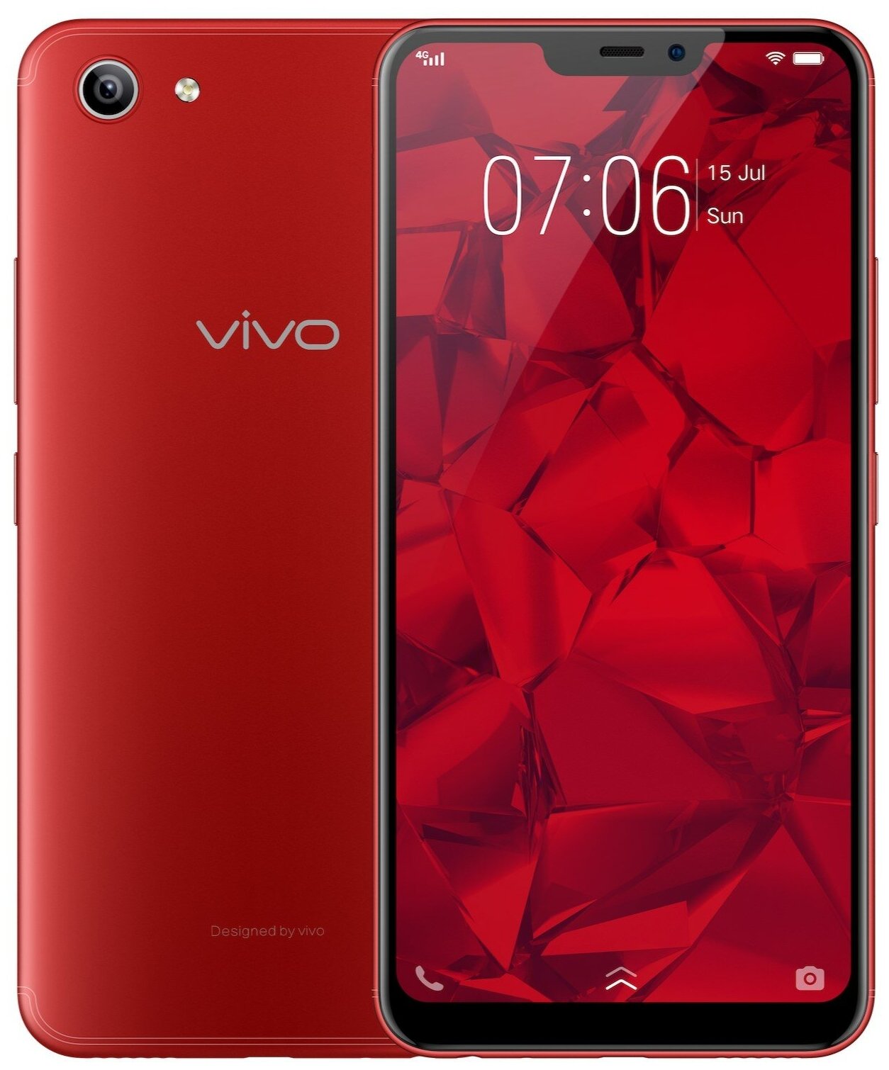 Смартфон vivo Y81 3/32 ГБ, 2 SIM, красный
