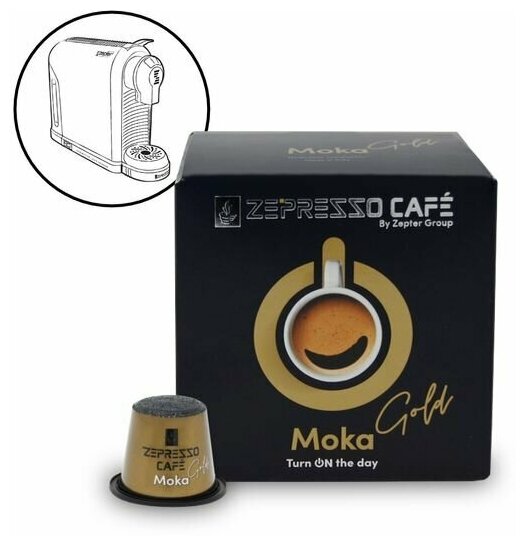 Капсульный кофе Ze-presso Mokka Gold Trend, Zepter