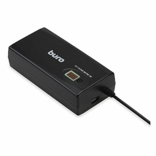 Блок питания Buro BUM-1245M90 ручной 90W 12V-24V 11-connectors 35A 1xUSB 1A от бытовой электросети LСD индикатор