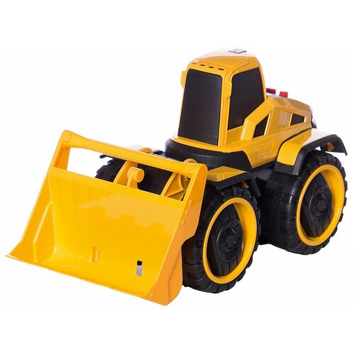 Трактор ABtoys Спецтехника (C-00348), 27.3 см, желтый/черный