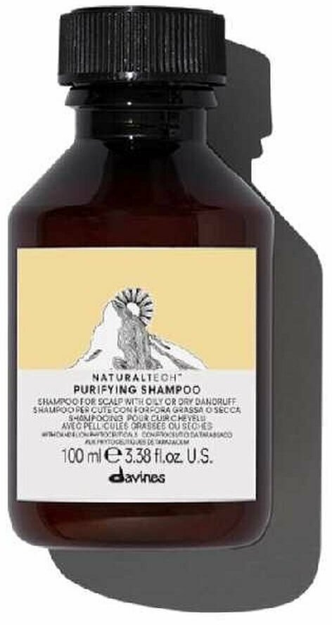 DAVINES NaturalTech - NT Purifying очищающий шампунь против перхоти; 1000 мл — фото 1