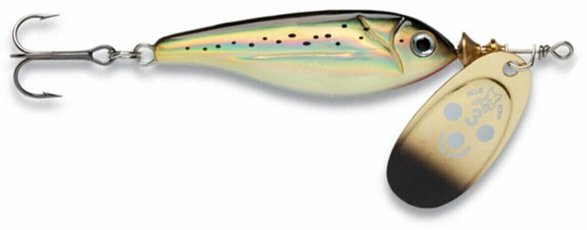 Блесна Blue Fox Minnow Super Vibrax BFMSV3 цвет G 13гр