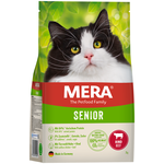 Сухой корм для пожилых кошек Mera Cats Senior Beef с говядиной - изображение