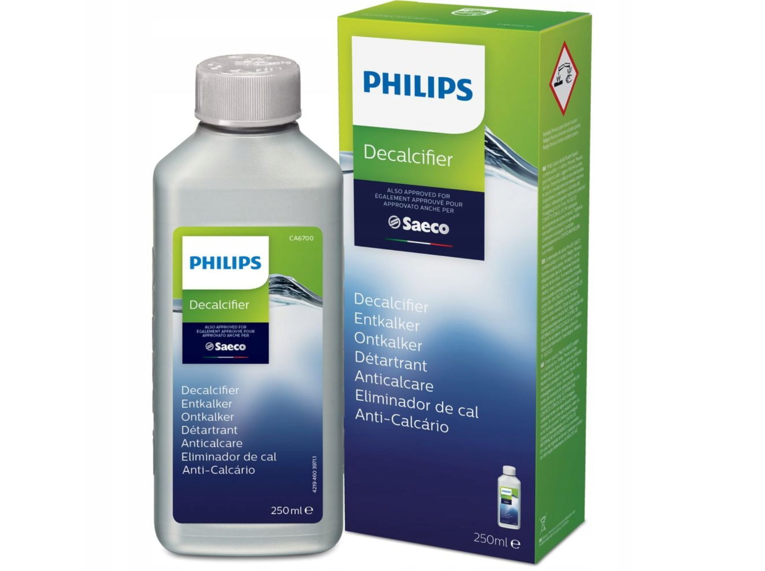 Philips Saeco Жидкость для очистки от накипи кофемашины PHILIPS CA6700/10 250 мл