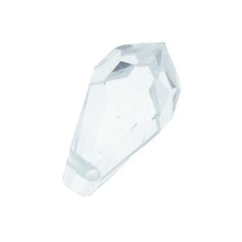 фото Подвески preciosa м.с.drop crystal, 13*6,5 мм, стекло, 72 шт, в пакете, прозрачная (451-51-984)