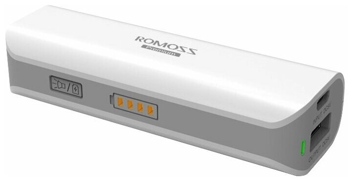 Внешний аккумулятор Romoss Sailing 1 2600mAh белый