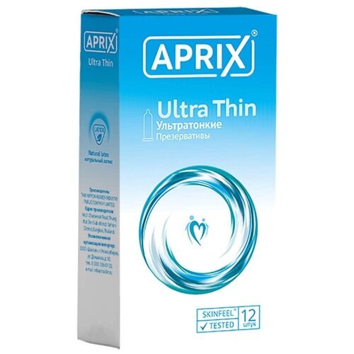 Презервативы Aprix Ultra Thin, 12 шт.