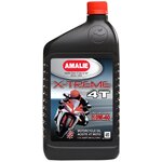 Синтетическое моторное масло AMALIE X-treme 4T SG Motorcycle Oils 10W-40 - изображение