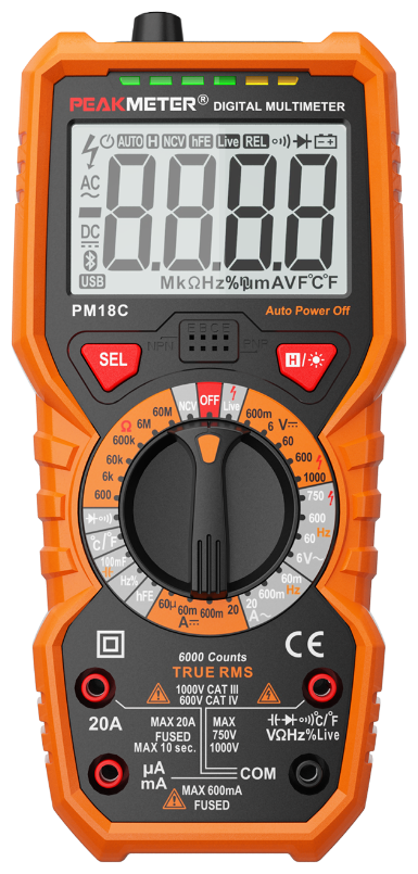 Мультиметр цифровой Peakmeter PM18C