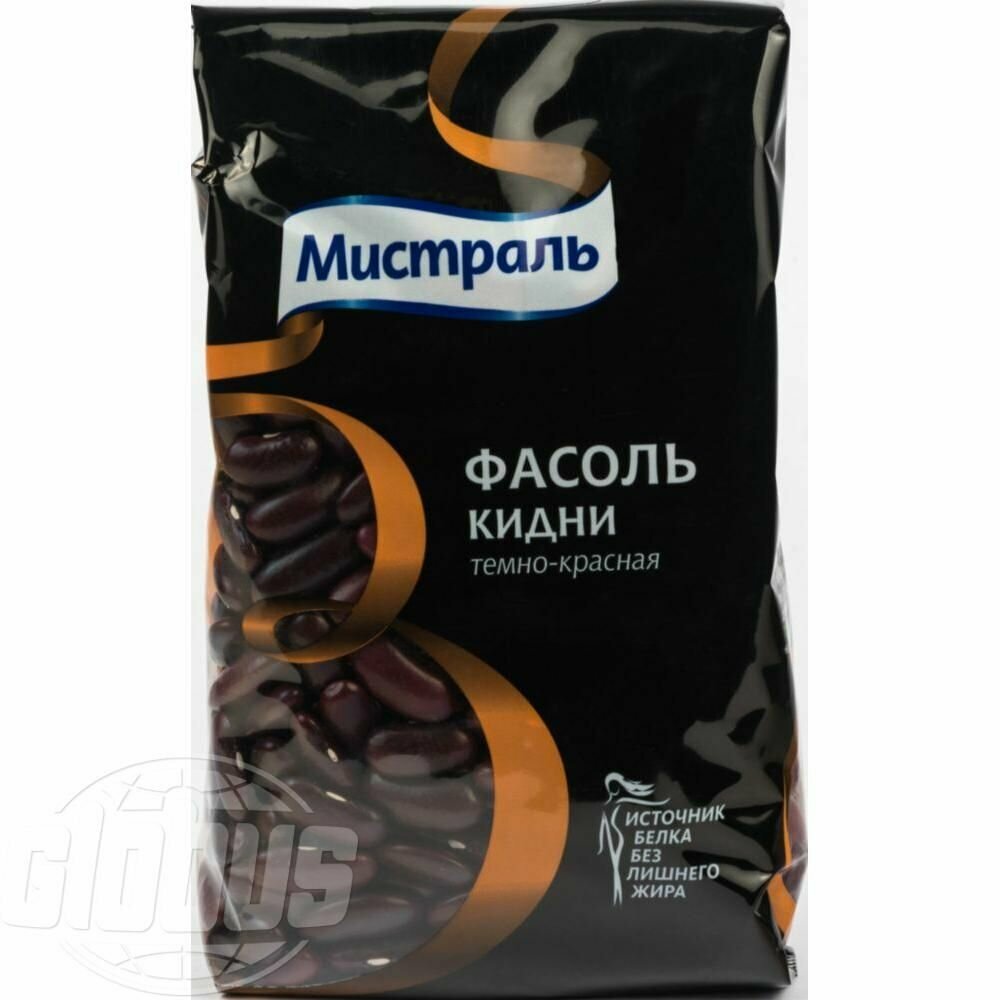 Фасоль Кидни Мистраль тёмно-красная, 450 г