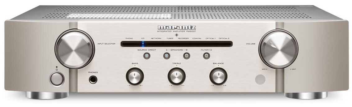 Интегральный усилитель Marantz PM6007 Silver-Gold