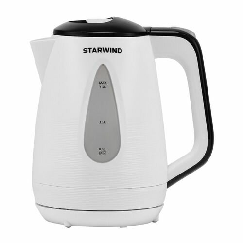 Чайник электрический StarWind SKP3213, 2200Вт, белый и черный