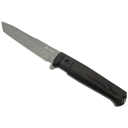 тактический нож aggressor d2 sw kizlyar supreme Нож фиксированный Kizlyar Supreme Aggressor PGK Tacwash с чехлом черный