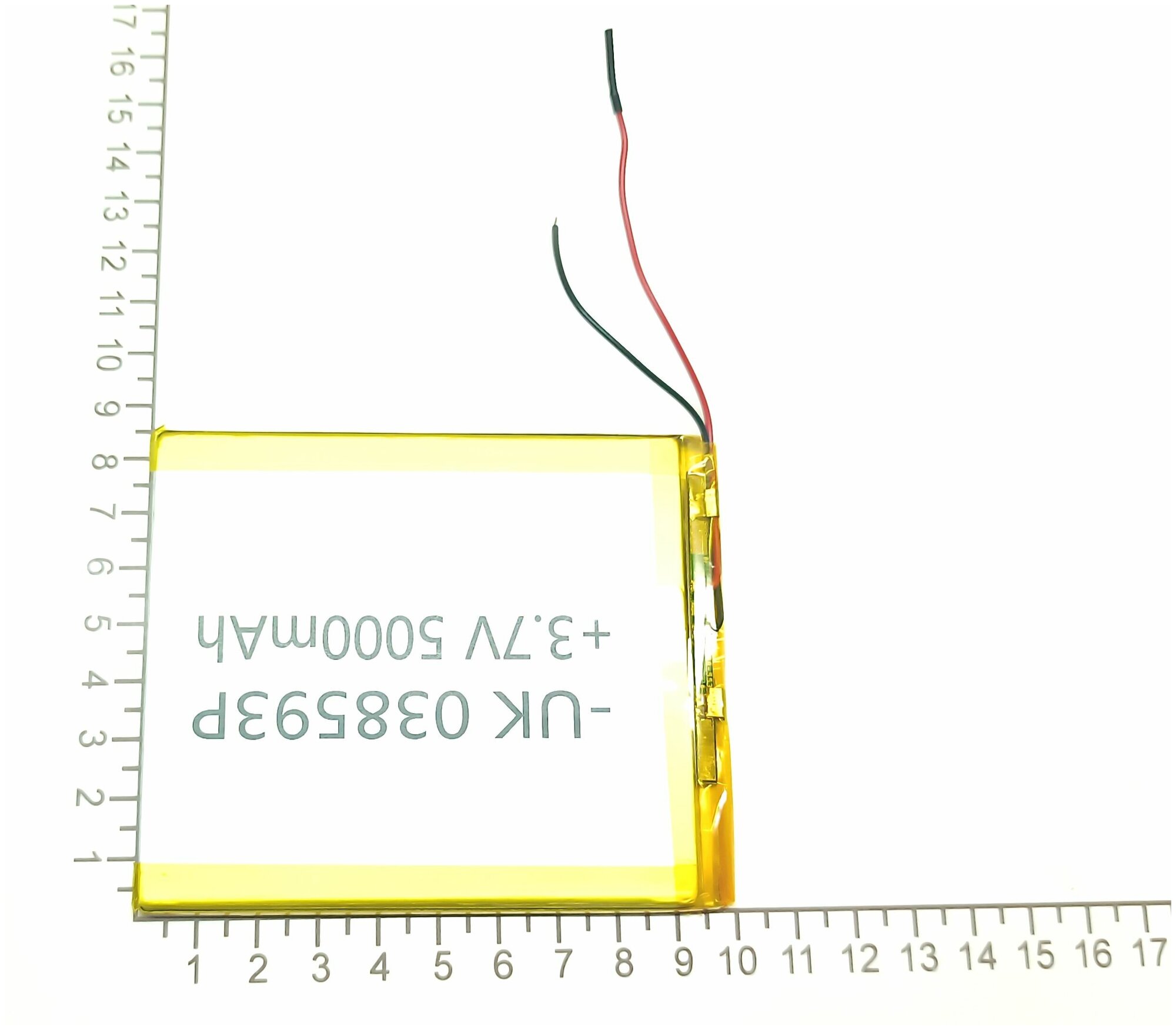 Аккумулятор для планшета Digma Plane 8580 4G (PS8199ML) (универсальный) 3.7v 5000mAh 3x84x97 / подобран по размеру (совместимый)