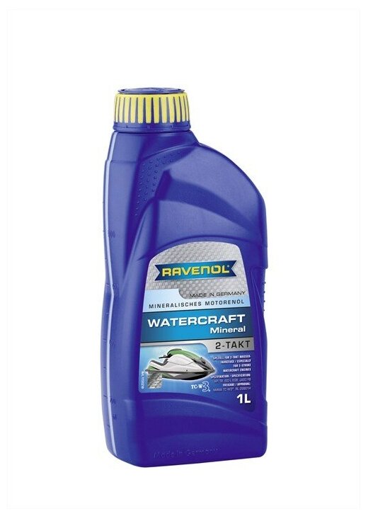 Моторное масло для 2-Такт RAVENOL Watercraft Mineral 2-Takt (1л) new, 1153210-001-01-999