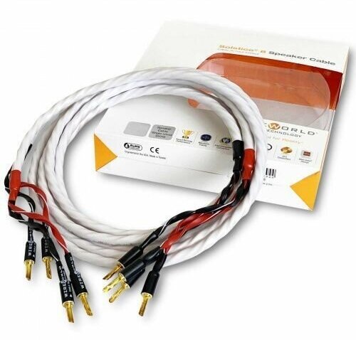 Wireworld Solstice 8 Speaker Cable 2.5m Pair (BAN-BAN) кабель акустический "банан" пара (SOS2.5MB-8)