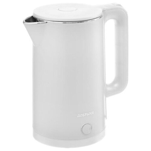 Чайник Добрыня DO-1245W, white чайник для плиты добрыня do 2908