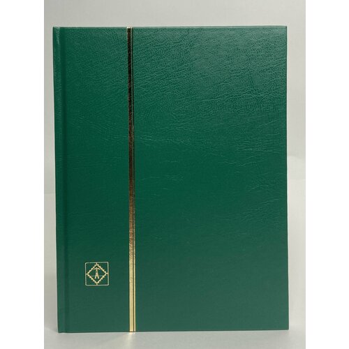 Альбом для марок на 8 листов (16 страниц) мини L 2/8 Формат А5. Зеленый Код 339115