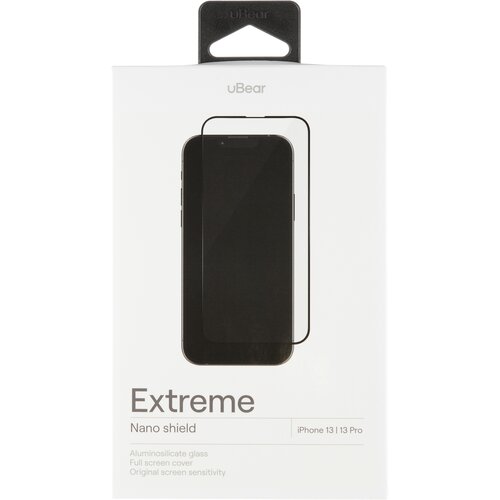 UBear Extreme Nano Shield для iPhone 13 / 13 Pro для Apple iPhone 13, Apple iPhone 13 Pro, 1 шт., black