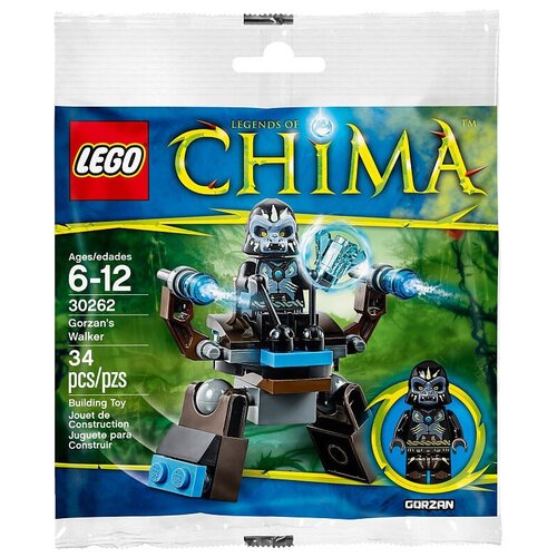 Конструктор LEGO Legends of Chima 30262 Шагоход Горзана, 34 дет. mcmann lisa unwanteds island of legends 4