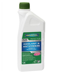 Ravenol Антифриз Hybrid Japanese Coolant Concentrate (Зеленый, Концентрат), 1.5 л