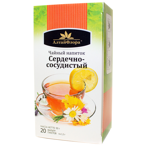 АлтайФлора сбор Сердечно-сосудистый ф/п, 1.5 г, 20 шт.