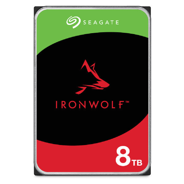 Внутренний HDD диск SEAGATE IronWolf 8TB, SATA3, 3.5" (ST8000VN004)