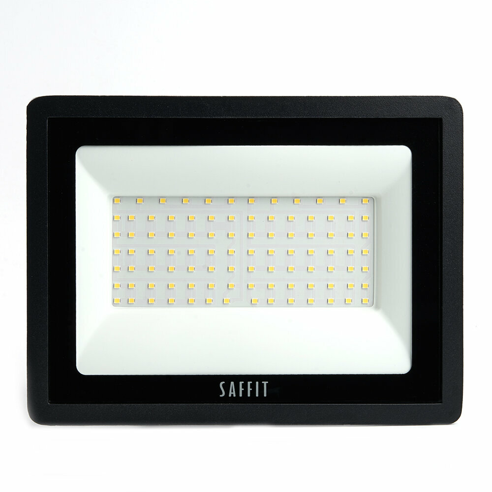 Прожектор светодиодный Saffit SFL90-100 55068, 100 Вт, свет: холодный белый - фотография № 7